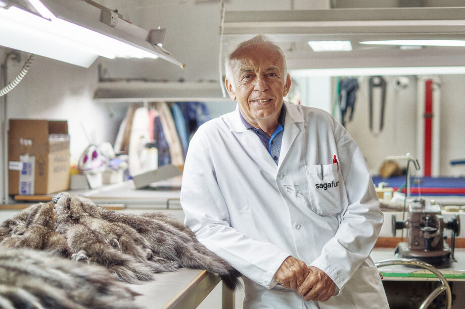 Marcos Varnis in the Kastoria workshop